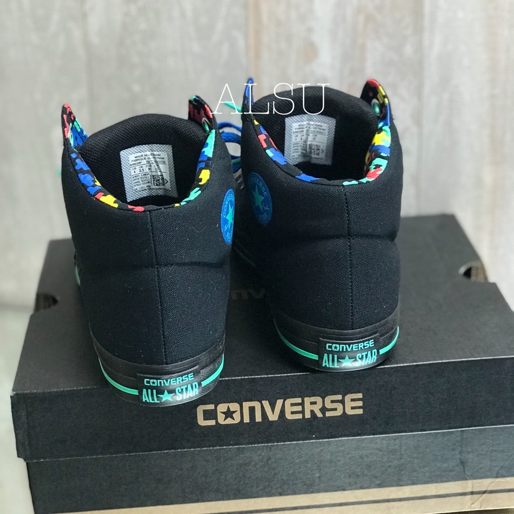 Converse Ctas High Street Black Solar Kid’s - Picture 5 of 8